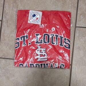Majestic St. Louis Cardinals Red Tee